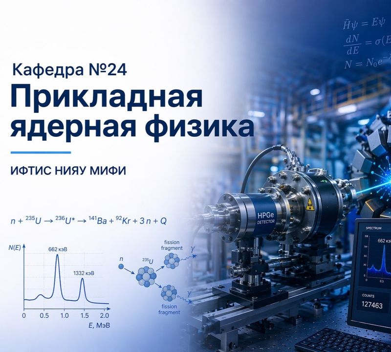 Кафедра №24 Прикладная ядерная физика image
