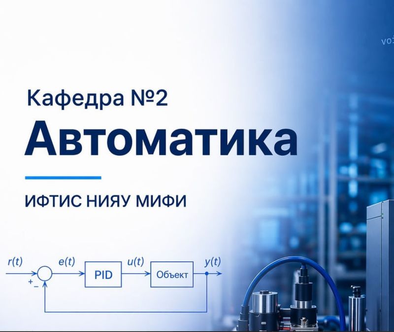 Кафедра №2 Автоматика image