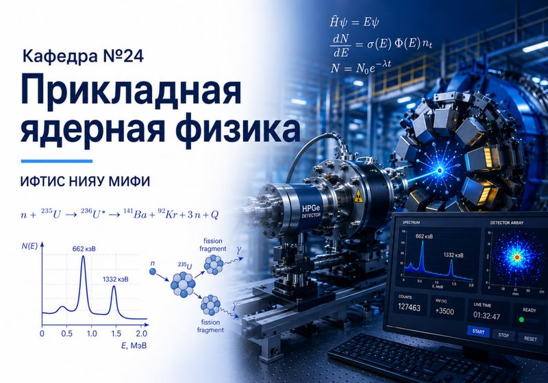 Кафедра №24 <br> «Прикладная ядерная физика» image
