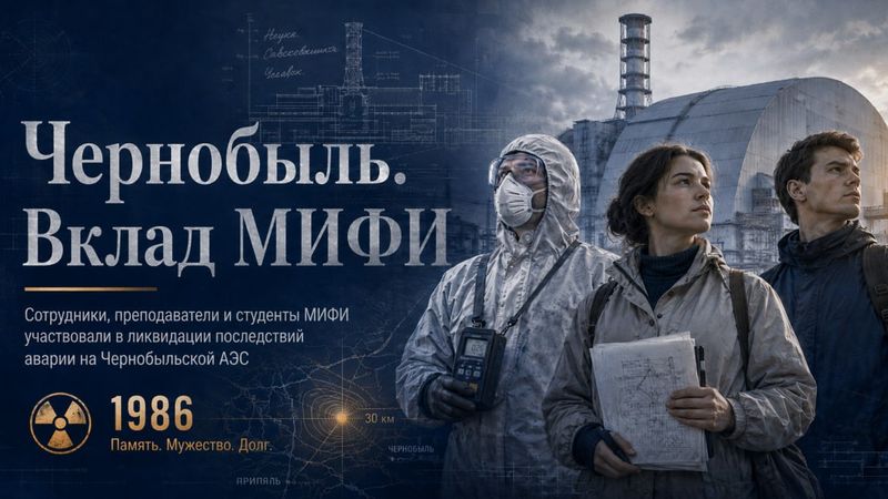 Подвиг учёных МИФИ в Чернобыле image