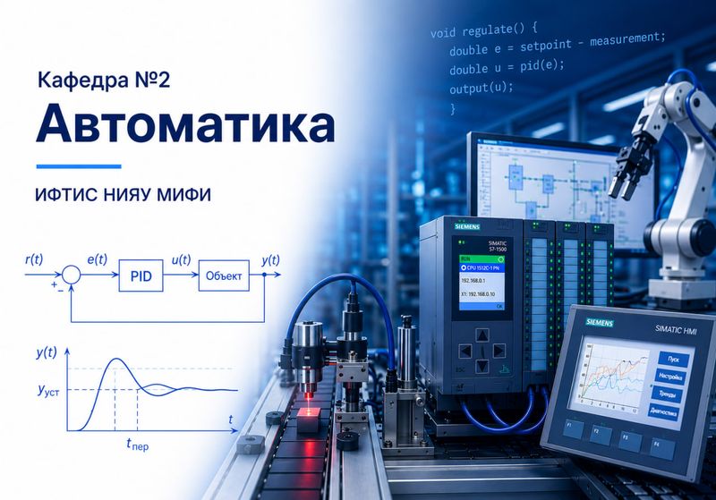 Кафедра №2 <br> «Автоматика» image